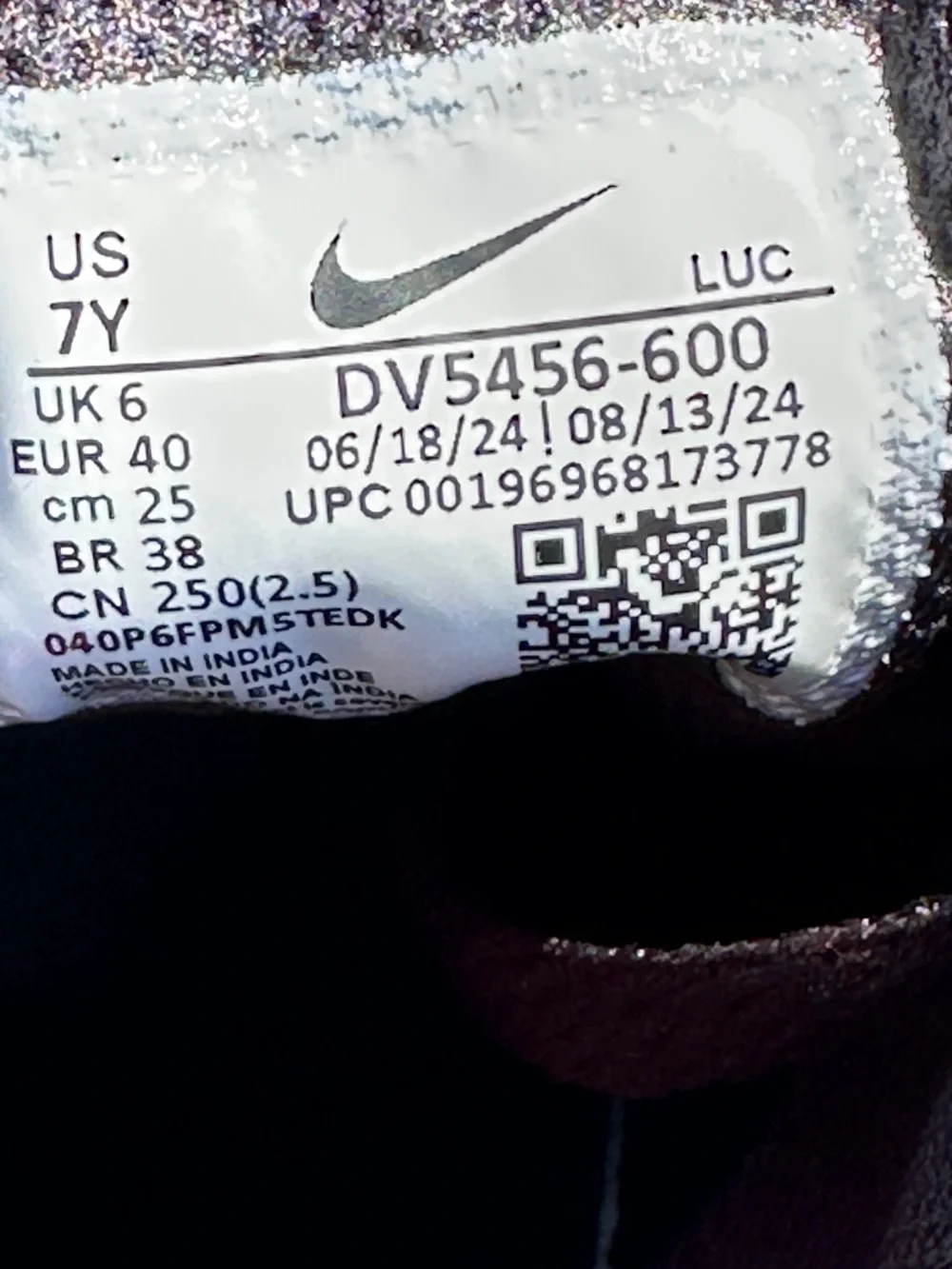 Nike Court Borough Recraft Low GS Casual Sneaker Size Youth 7Y (Womens 8.5) NEW